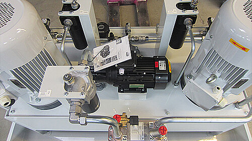 eisenberger Referenz energieeffizientes Hydraulikaggregat