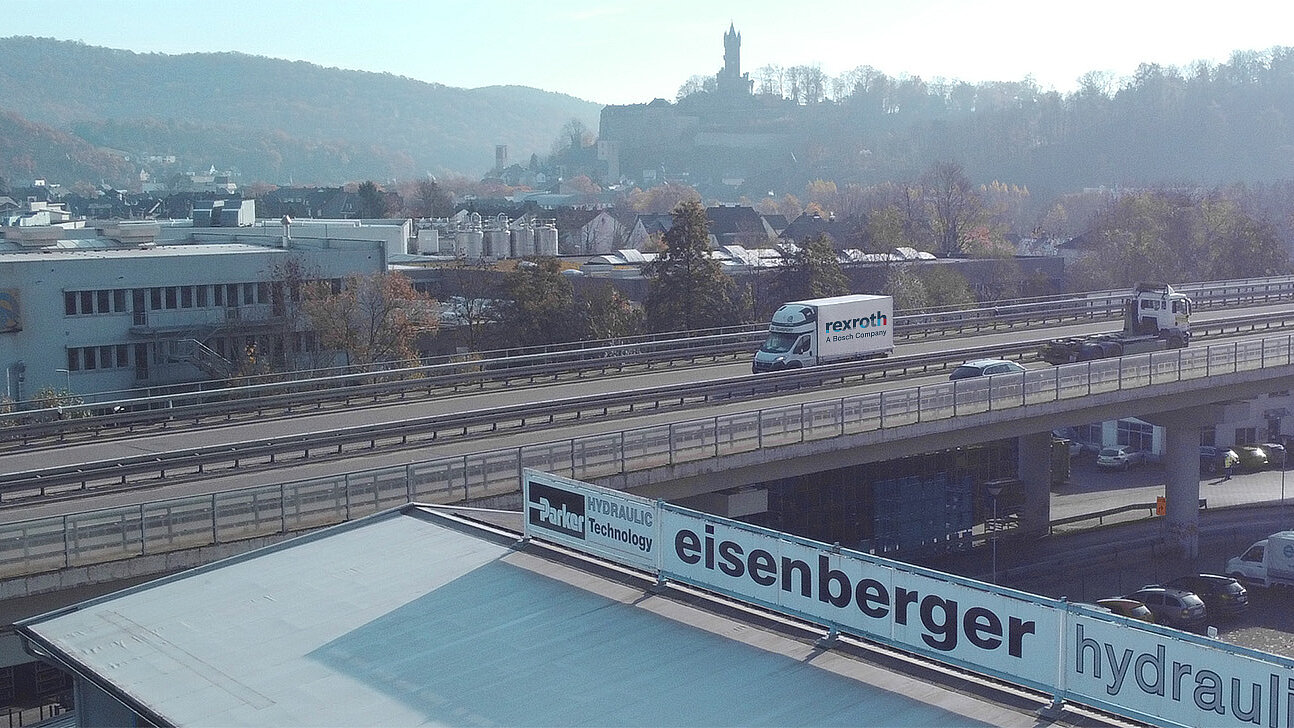 eisenberger Firmensitz mit Schriftzug