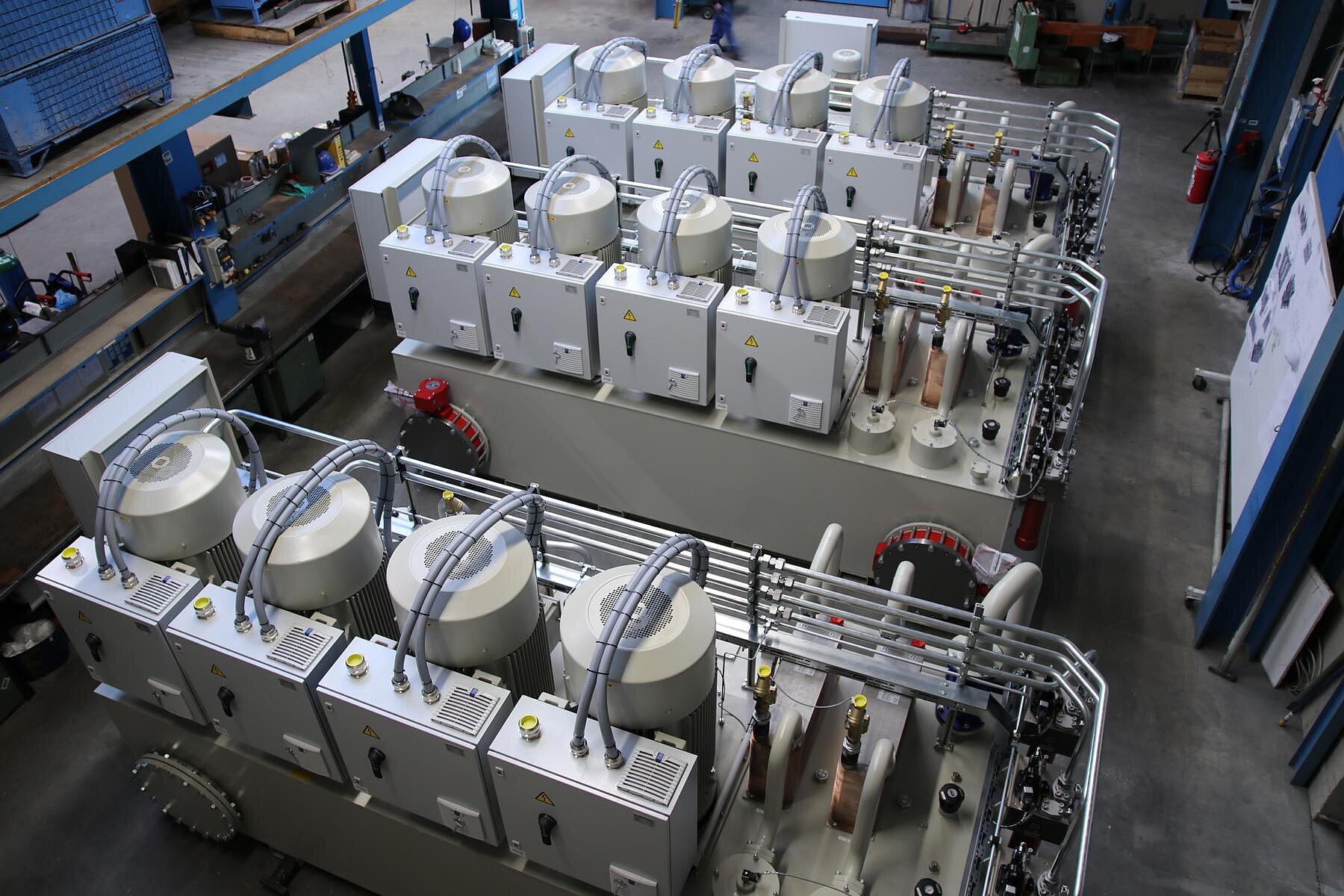 eisenberger Karriere Aufnahme Hydraulikaggregat