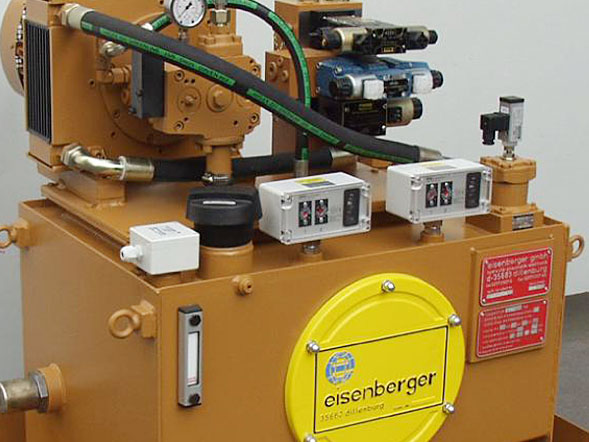 eisenberger Teaser Hydraulikaggregate Fertigung