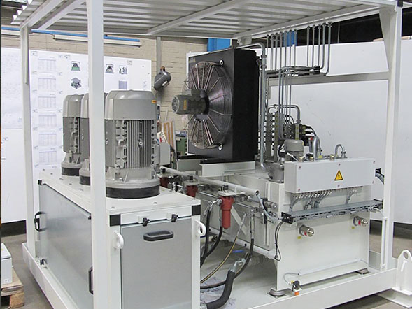 eisenberger Teaser Hydraulikaggregate Inbetriebnahme