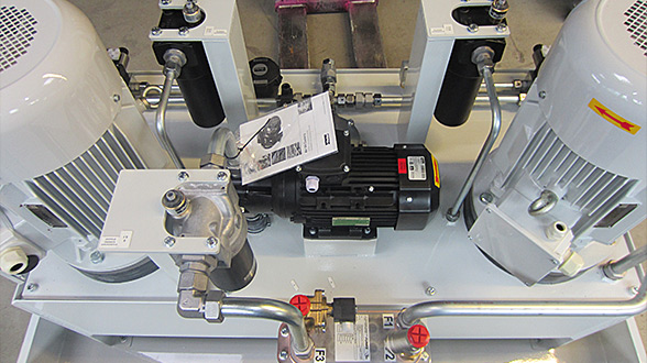 eisenberger Referenz energieeffizientes Hydraulikaggregat