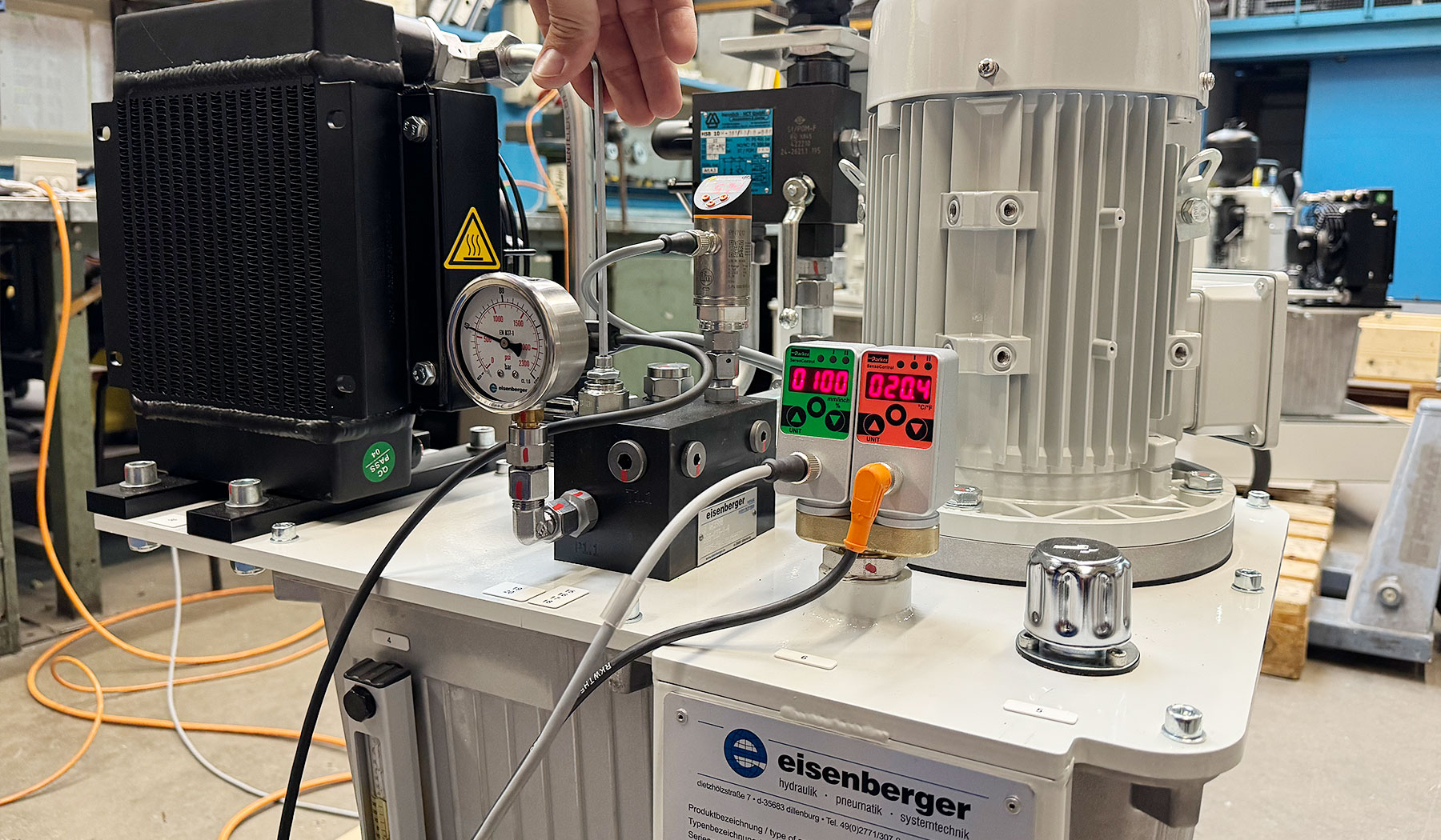 eisenberger GmbH Header Service